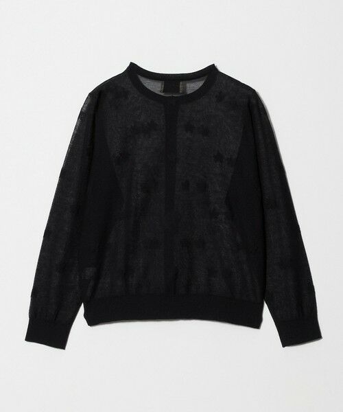 UNITED ARROWS / ユナイテッドアローズ カーディガン・ボレロ | シアー フラワー カーディガン ‐ウォッシャブル‐ | 詳細3