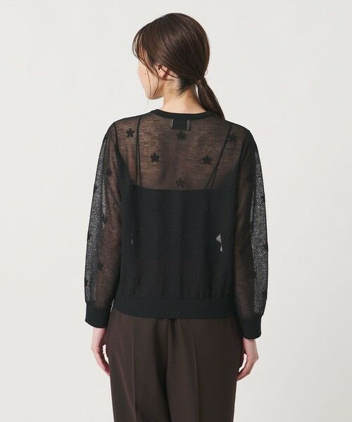 UNITED ARROWS / ユナイテッドアローズ カーディガン・ボレロ | シアー フラワー カーディガン ‐ウォッシャブル‐ | 詳細10