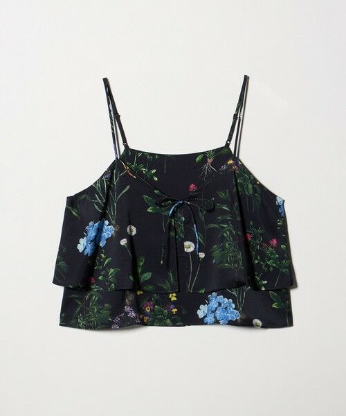UNITED ARROWS / ユナイテッドアローズ キャミソール・チューブトップ | ＜TICCA＞2WAY フラワー プリント キャミソール（NAVY）