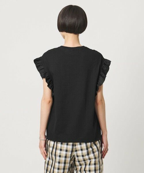 UNITED ARROWS / ユナイテッドアローズ Tシャツ | ＜dahl’ia＞フリル スリーブ Tシャツ | 詳細12