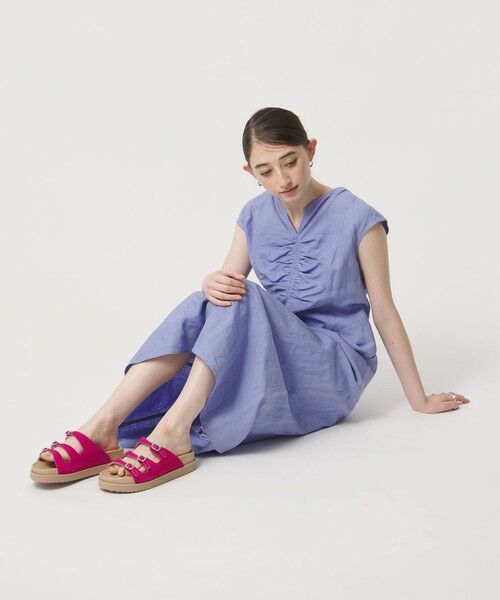 UNITED ARROWS / ユナイテッドアローズ サンダル | ビジュー 3ライン ミュール | 詳細20
