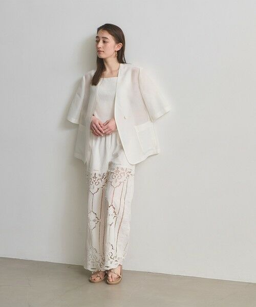 UNITED ARROWS / ユナイテッドアローズ サンダル | イミテーションパール トングサンダル | 詳細12