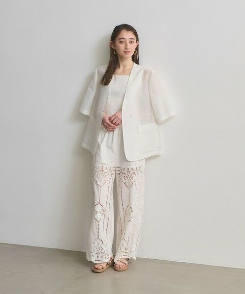 UNITED ARROWS / ユナイテッドアローズ サンダル | イミテーションパール トングサンダル | 詳細13