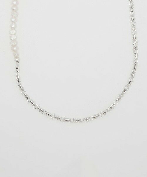 UNITED ARROWS / ユナイテッドアローズ ネックレス・ペンダント・チョーカー | 【別注】＜PHILIPPE AUDIBERT＞STOW MIX ネックレス（SILVER）