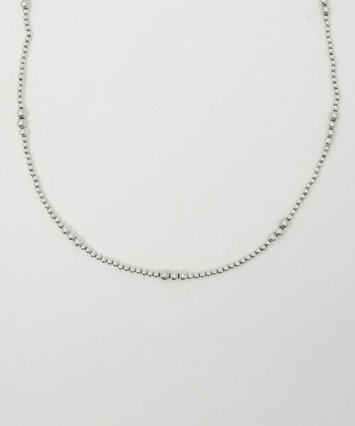 UNITED ARROWS / ユナイテッドアローズ ネックレス・ペンダント・チョーカー | 【別注】＜PHILIPPE AUDIBERT＞EUNICE ネックレス（SILVER）