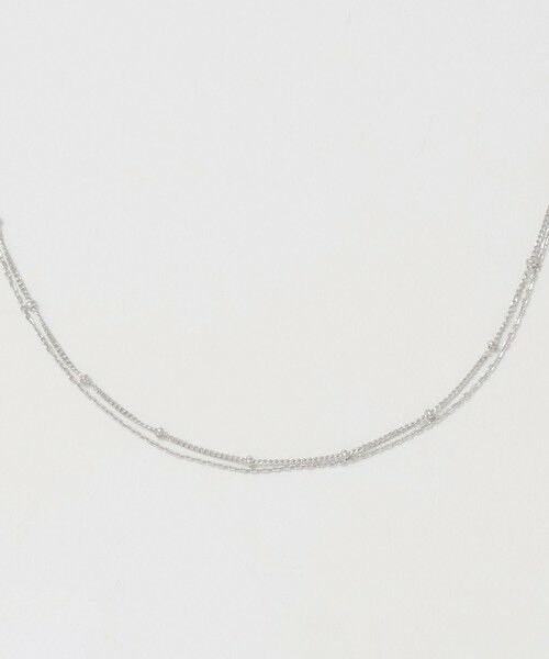 UNITED ARROWS / ユナイテッドアローズ ネックレス・ペンダント・チョーカー | ＜MARIHA＞S/R 2連 チェーンネックレス2（SILVER）