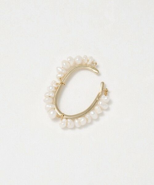 UNITED ARROWS / ユナイテッドアローズ ピアス・イヤリング | ＜les bonbon＞TRACE パール イヤーカフ | 詳細1