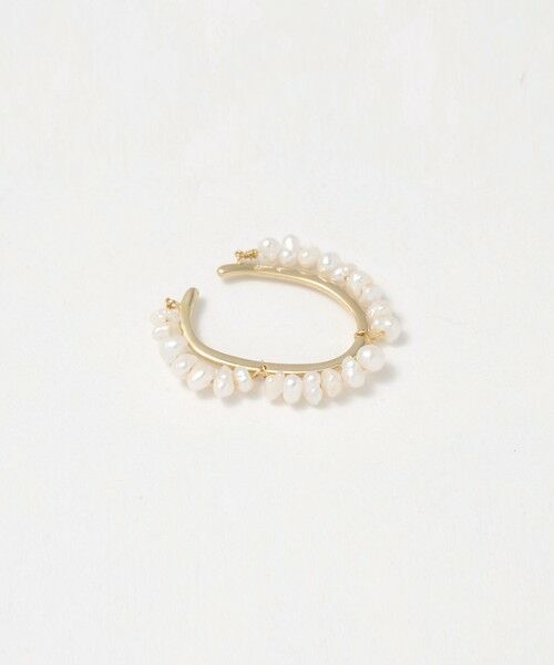 UNITED ARROWS / ユナイテッドアローズ ピアス・イヤリング | ＜les bonbon＞TRACE パール イヤーカフ | 詳細2