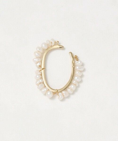 UNITED ARROWS / ユナイテッドアローズ ピアス・イヤリング | ＜les bonbon＞TRACE パール イヤーカフ（GOLD）