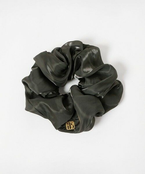 UNITED ARROWS / ユナイテッドアローズ ヘアゴム・シュシュ | ＜IRIS 47＞SCLPT シュシュ S（BLACK）