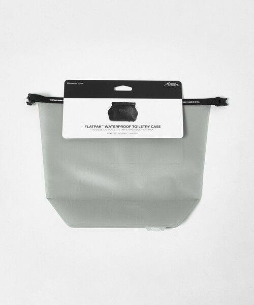 UNITED ARROWS / ユナイテッドアローズ ポーチ | ＜Matador＞フラットパック トイレタリーケース（LT.GRAY）