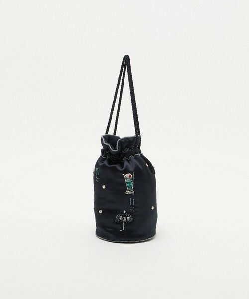 UNITED ARROWS / ユナイテッドアローズ ポーチ | エンブロイダリー モチーフ ポーチ | 詳細1
