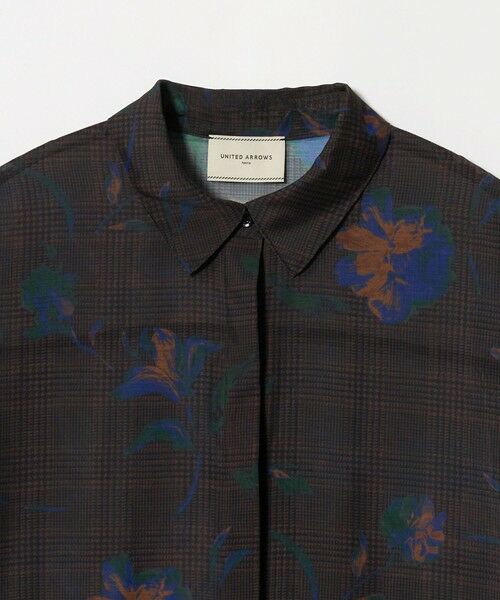 UNITED ARROWS / ユナイテッドアローズ シャツ・ブラウス | フラワー パネル プリント シャツ ‐ウォッシャブル‐ | 詳細10