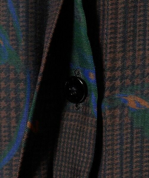 UNITED ARROWS / ユナイテッドアローズ シャツ・ブラウス | フラワー パネル プリント シャツ ‐ウォッシャブル‐ | 詳細13
