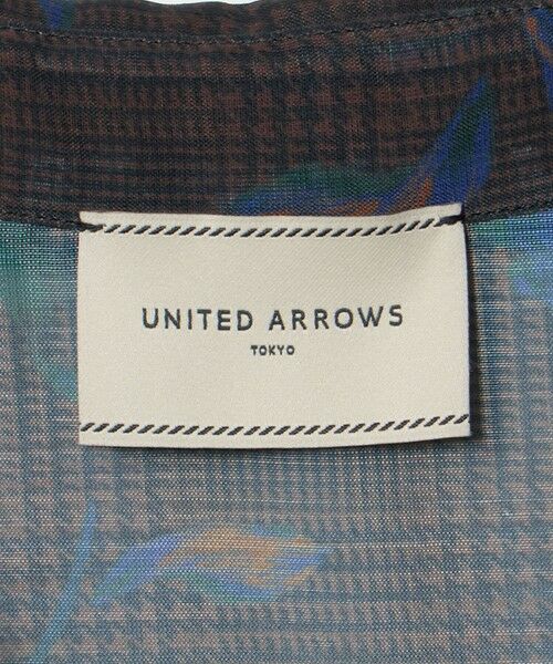 UNITED ARROWS / ユナイテッドアローズ シャツ・ブラウス | フラワー パネル プリント シャツ ‐ウォッシャブル‐ | 詳細15