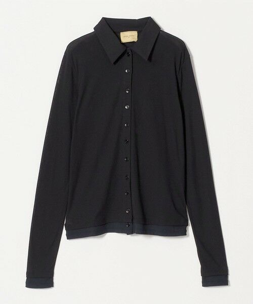 UNITED ARROWS / ユナイテッドアローズ カットソー | レイヤード カットソー カーディガン（BLACK）