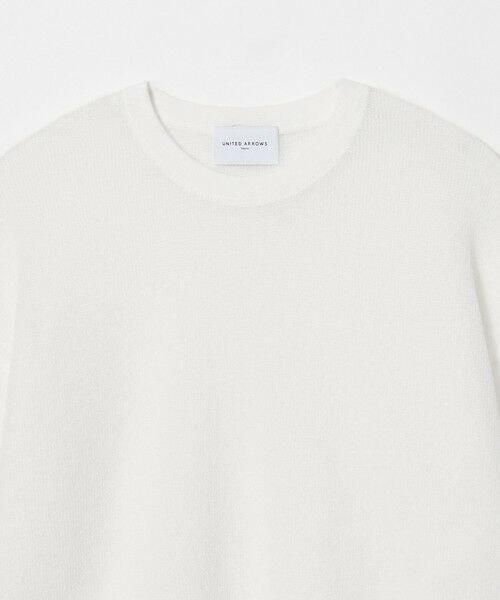 UNITED ARROWS / ユナイテッドアローズ ニット・セーター | 7分袖 ワッフル ニット | 詳細1