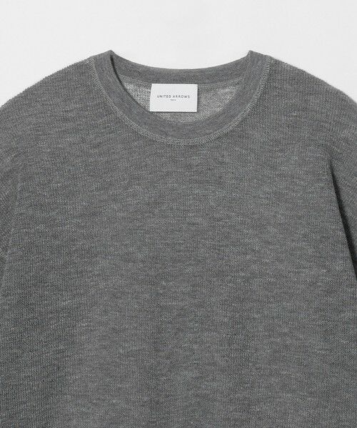 UNITED ARROWS / ユナイテッドアローズ ニット・セーター | 7分袖 ワッフル ニット | 詳細4