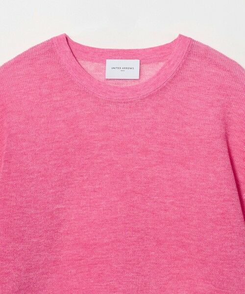 UNITED ARROWS / ユナイテッドアローズ ニット・セーター | 7分袖 ワッフル ニット | 詳細9