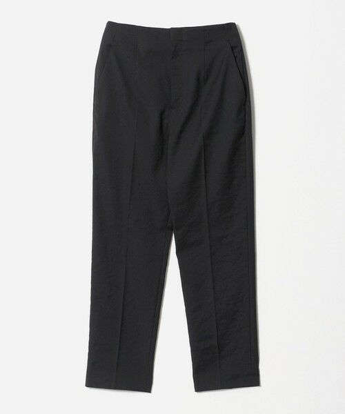 UNITED ARROWS / ユナイテッドアローズ スラックス・ドレスパンツ | シャイニー スリム パンツ ‐ストレッチ ウォッシャブル‐(BLACK)
