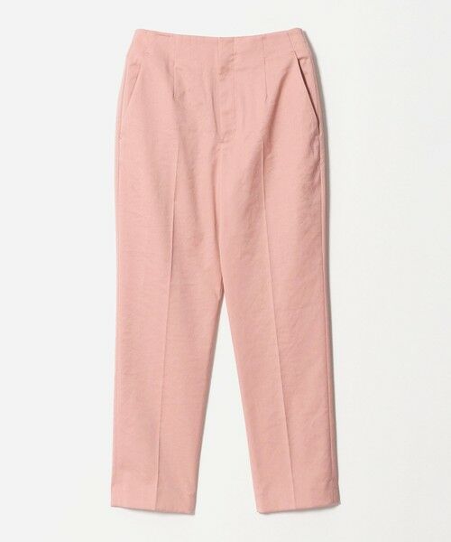 UNITED ARROWS / ユナイテッドアローズ スラックス・ドレスパンツ | シャイニー スリム パンツ ‐ストレッチ ウォッシャブル‐(PINK)