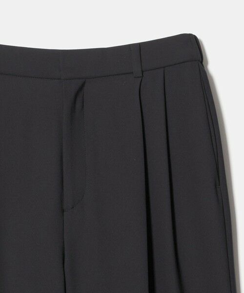 UNITED ARROWS / ユナイテッドアローズ スラックス・ドレスパンツ | ポリエステル 2タック ワイドパンツ ‐吸水速乾 帯電防止 接触冷感‐ | 詳細7