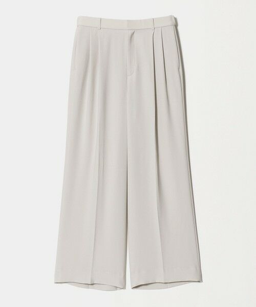 UNITED ARROWS / ユナイテッドアローズ スラックス・ドレスパンツ | ポリエステル 2タック ワイドパンツ ‐吸水速乾 帯電防止 接触冷感‐ | 詳細12