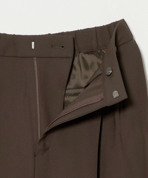 UNITED ARROWS / ユナイテッドアローズ スラックス・ドレスパンツ | ポリエステル 2タック ワイドパンツ ‐吸水速乾 帯電防止 接触冷感‐ | 詳細25