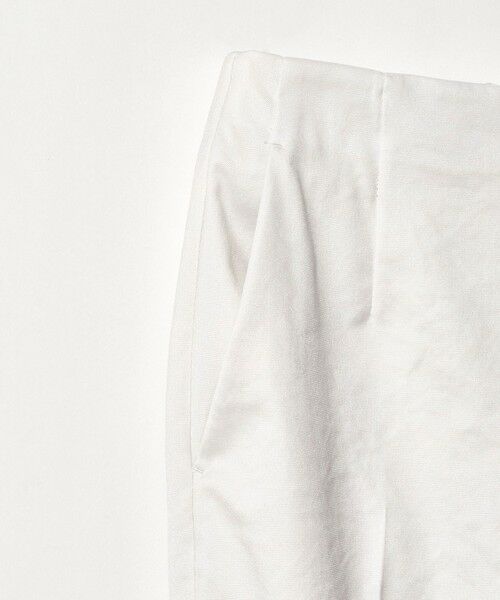 UNITED ARROWS / ユナイテッドアローズ スラックス・ドレスパンツ | シャイニー スリム パンツ OFF WHITE ‐ストレッチ ウォッシャブル‐ | 詳細11