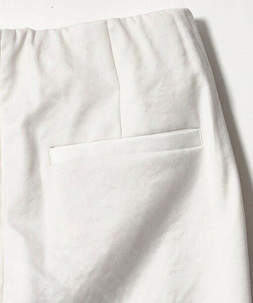 UNITED ARROWS / ユナイテッドアローズ スラックス・ドレスパンツ | シャイニー スリム パンツ OFF WHITE ‐ストレッチ ウォッシャブル‐ | 詳細12