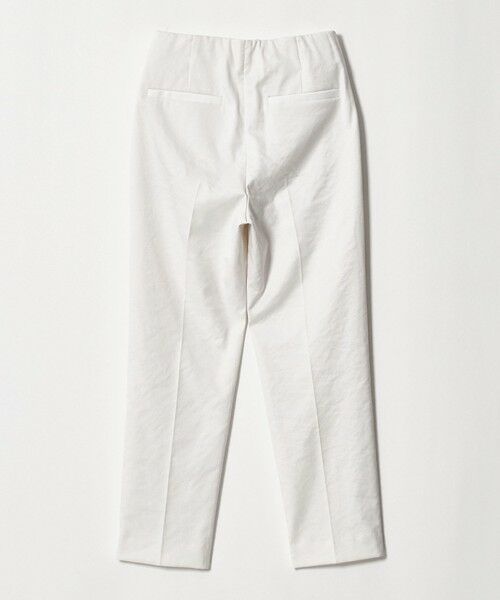 UNITED ARROWS / ユナイテッドアローズ スラックス・ドレスパンツ | シャイニー スリム パンツ OFF WHITE ‐ストレッチ ウォッシャブル‐ | 詳細9