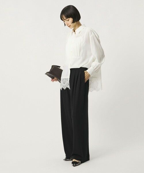 UNITED ARROWS / ユナイテッドアローズ その他パンツ | Spiree ジャージー ワイドパンツ | 詳細3