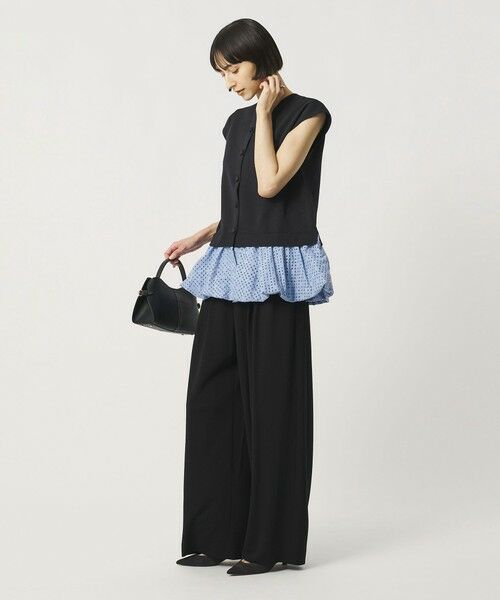 UNITED ARROWS / ユナイテッドアローズ その他パンツ | Spiree ジャージー ワイドパンツ | 詳細5