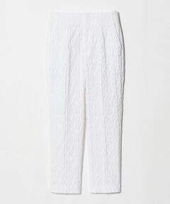UNITED ARROWS / ユナイテッドアローズ スラックス・ドレスパンツ | フクレ ジャガード スリムパンツ ‐ストレッチ ウォッシャブル‐