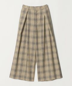 UNITED ARROWS / ユナイテッドアローズ その他パンツ | チェック イージー ワイドパンツ ‐ウォッシャブル‐