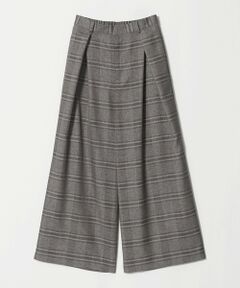 UNITED ARROWS / ユナイテッドアローズ その他パンツ | チェック イージー ワイドパンツ ‐ウォッシャブル‐