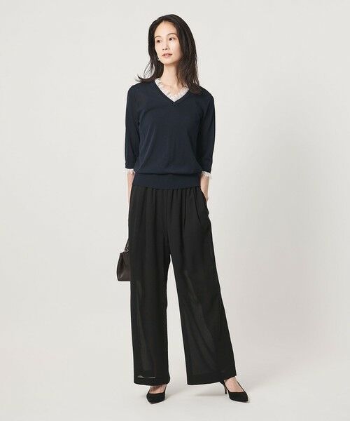 UNITED ARROWS / ユナイテッドアローズ その他パンツ | シアー ギャザー イージーパンツ | 詳細2