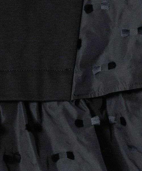 UNITED ARROWS / ユナイテッドアローズ シャツ・ブラウス | ドットリボン カットジャガード コンビ ブラウス ‐ウォッシャブル‐ | 詳細6