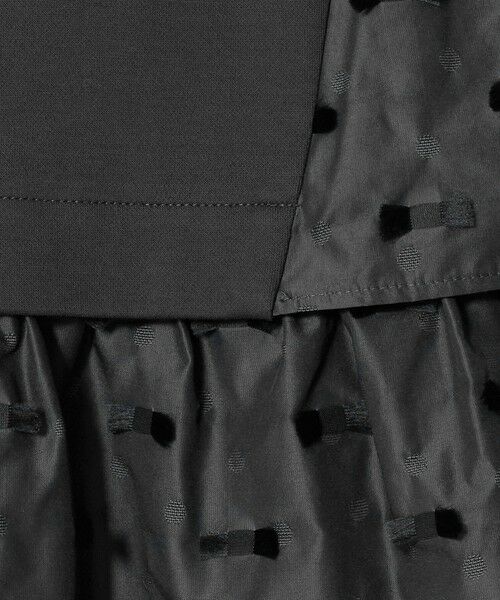 UNITED ARROWS / ユナイテッドアローズ シャツ・ブラウス | ドットリボン カットジャガード コンビ ブラウス ‐ウォッシャブル‐ | 詳細14