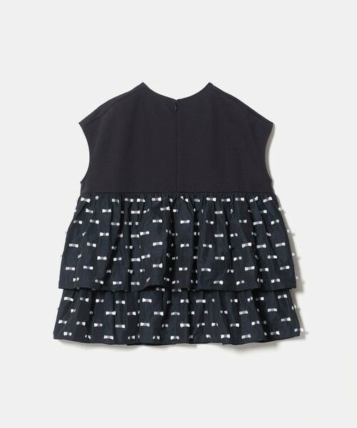 UNITED ARROWS / ユナイテッドアローズ シャツ・ブラウス | ドットリボン カットジャガード コンビ ブラウス ‐ウォッシャブル‐ | 詳細22