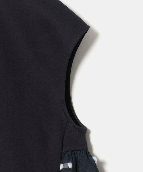 UNITED ARROWS / ユナイテッドアローズ シャツ・ブラウス | ドットリボン カットジャガード コンビ ブラウス ‐ウォッシャブル‐ | 詳細24