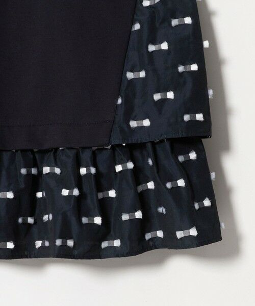 UNITED ARROWS / ユナイテッドアローズ シャツ・ブラウス | ドットリボン カットジャガード コンビ ブラウス ‐ウォッシャブル‐ | 詳細25