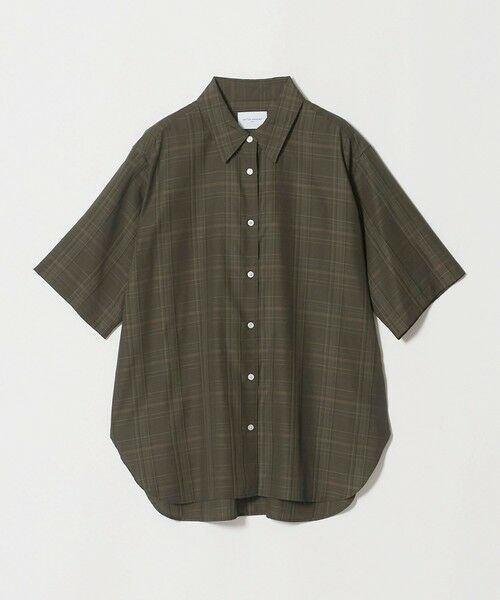 UNITED ARROWS / ユナイテッドアローズ シャツ・ブラウス | チェック スカーフ 5分袖 シャツ | 詳細22