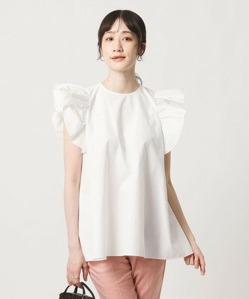 UNITED ARROWS / ユナイテッドアローズ シャツ・ブラウス | フリル スリーブ ブラウス | 詳細2