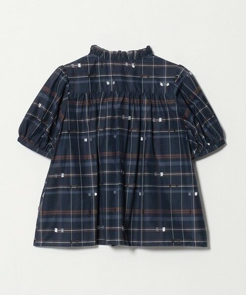 UNITED ARROWS / ユナイテッドアローズ シャツ・ブラウス | チェック リボン カットジャガード ブラウス | 詳細13