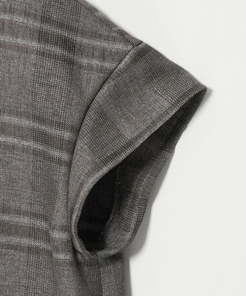 UNITED ARROWS / ユナイテッドアローズ シャツ・ブラウス | チェック バンドカラー フレンチスリーブ シャツ ‐ウォッシャブル‐ | 詳細16