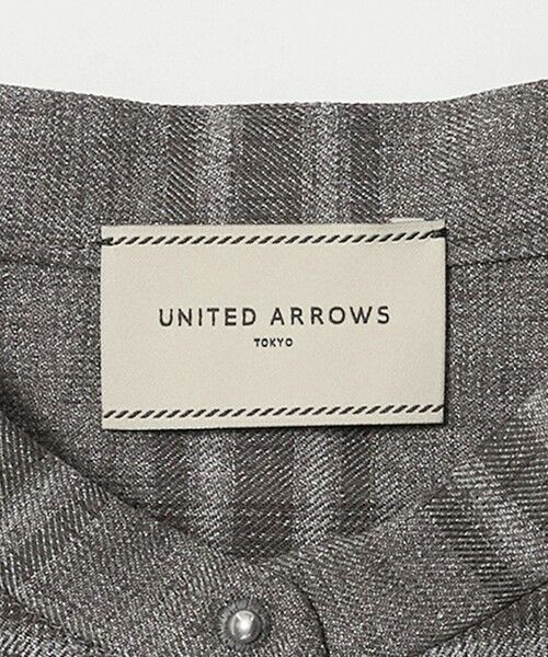UNITED ARROWS / ユナイテッドアローズ シャツ・ブラウス | チェック バンドカラー フレンチスリーブ シャツ ‐ウォッシャブル‐ | 詳細21