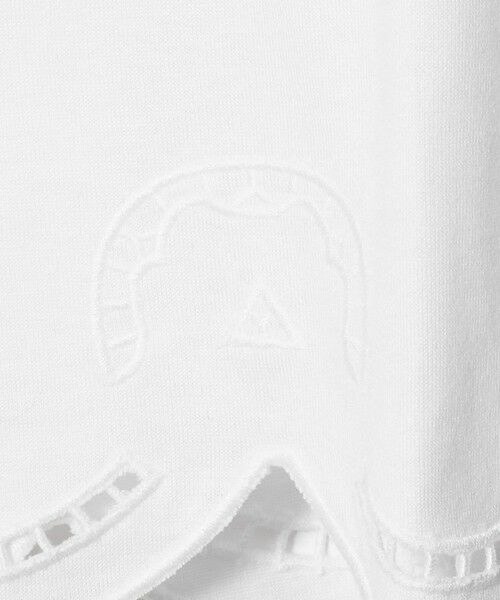 UNITED ARROWS / ユナイテッドアローズ カットソー | エンブロイダリー スカラップ Tシャツ | 詳細6