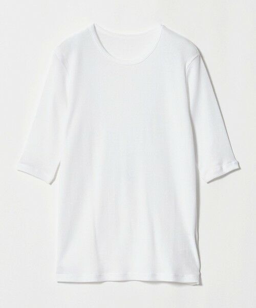 UNITED ARROWS / ユナイテッドアローズ カットソー | コットン テレコ 5分袖 カットソー | 詳細6