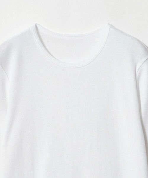 UNITED ARROWS / ユナイテッドアローズ カットソー | コットン テレコ 5分袖 カットソー | 詳細7